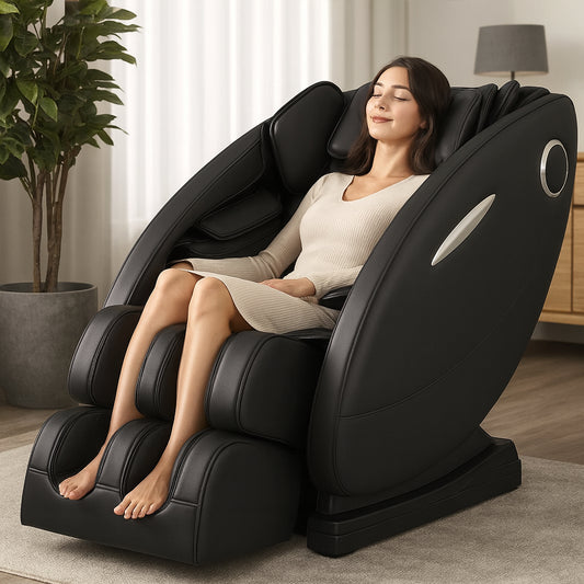 Massagestol - Varmeterapi, AI-styring, Zero Gravity - Model A5 Plus