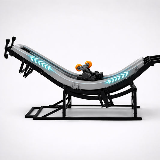 Massagestol 4D med AI-styring, Dual Zone Stretching, 32 airbags, varme i ben/læn & Zero Gravity - Model 988A