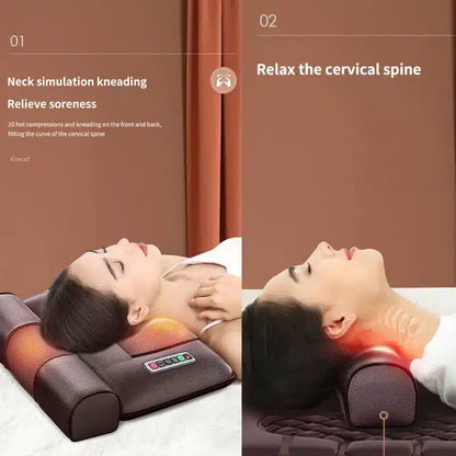 Elektrisk Massagemåtte m/10 Zoner - Total afslapning fra nakke til fødder