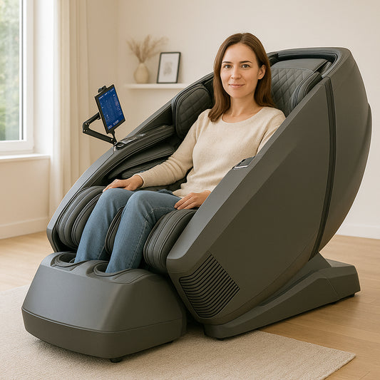 Massagestol 4D, Lux Pro Edition med SL-teknologi, AI-styring og varme - Model 988F6