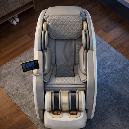 Massagestol 3D med kropsscanning, SL-skinne, lufttryksmassage, varme i lænd/ben & Zero Gravity - Model 988Q6