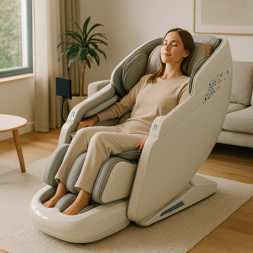 Massagestol 3D med SL-teknologi, lufttryksmassage, Zero Gravity & Intelligent Styring – Model 988R8