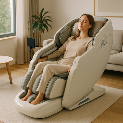 Massagestol 3D med SL-teknologi, lufttryksmassage, Zero Gravity & Intelligent Styring – Model 988R8