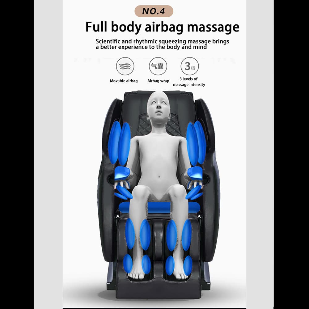 Lækker massagestol, giver god massage.