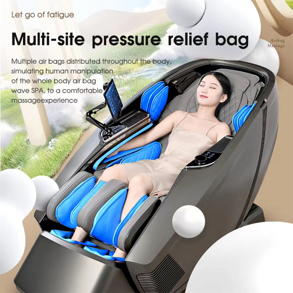 Massagestol 4D, Lux Pro Edition med SL-teknologi, AI-styring og varme - Model 988F6