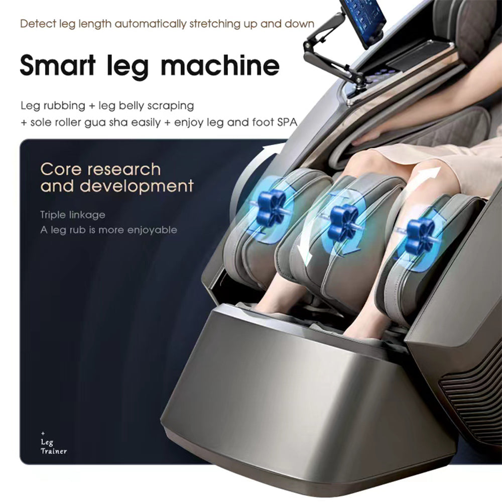 Massagestol 4D, Lux Pro Edition med SL-teknologi, AI-styring og varme - Model 988F6