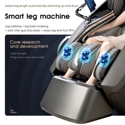 Massagestol 4D, Lux Pro Edition med SL-teknologi, AI-styring og varme - Model 988F6