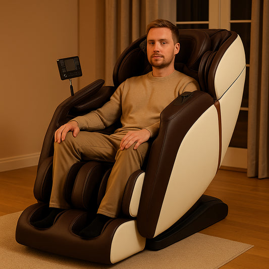 Massagestol 8D - Zero Gravity og Varmeterapi - Model S9