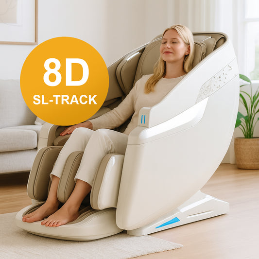 Massagestol 3D med SL-teknologi, lufttryksmassage, Zero Gravity & Intelligent Styring – Model 988R8