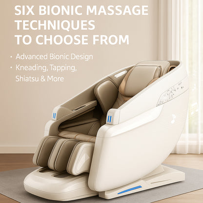Massagestol 3D med SL-teknologi, lufttryksmassage, Zero Gravity & Intelligent Styring – Model 988R8
