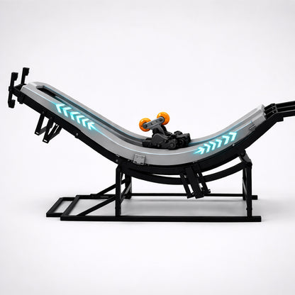 Massagestol 4D med AI-styring, Dual Zone Stretching, 32 airbags, varme i ben/læn & Zero Gravity - Model 988A