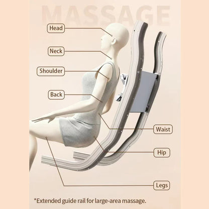 Massagestol med avanceret SL-teknologi, lufttryksmassage, varmeterapi og Zero Gravity - Model 988